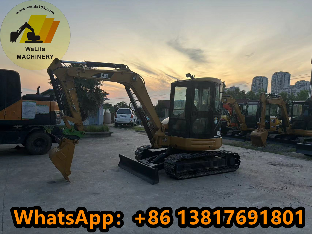 CATERPILLAR 304CCR - Mini excavator: picture 3 CATERPILLAR 304CCR - Mini excavator: picture 3
