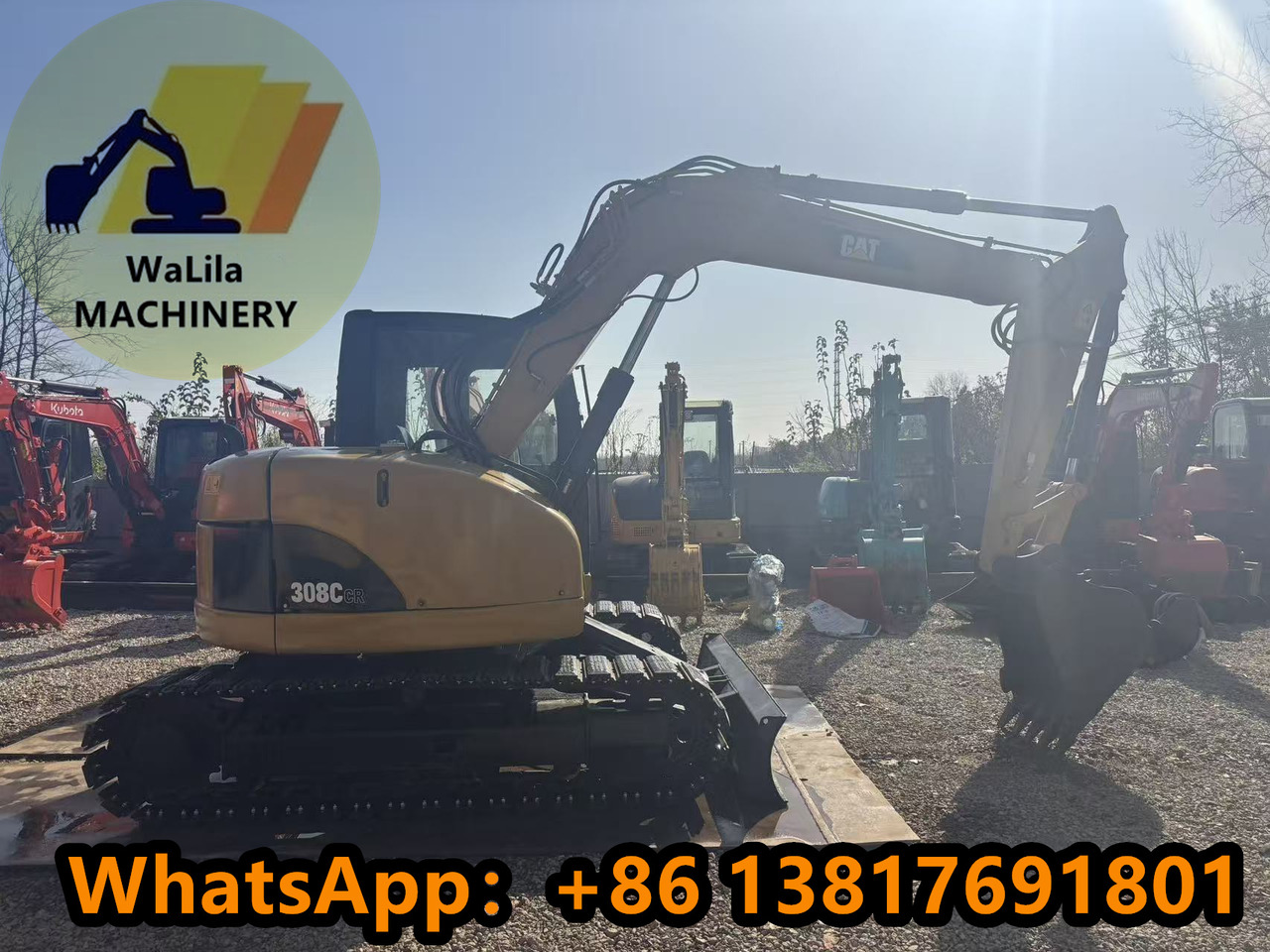 CATERPILLAR 308CCR - Crawler excavator: picture 1 CATERPILLAR 308CCR - Crawler excavator: picture 1