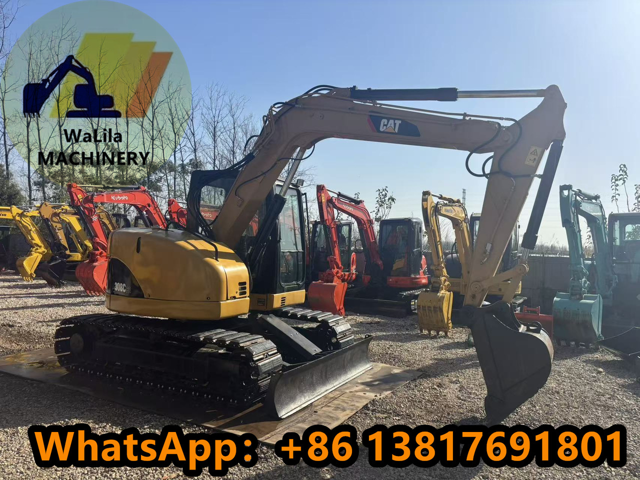 CATERPILLAR 308CCR - Crawler excavator: picture 2 CATERPILLAR 308CCR - Crawler excavator: picture 2