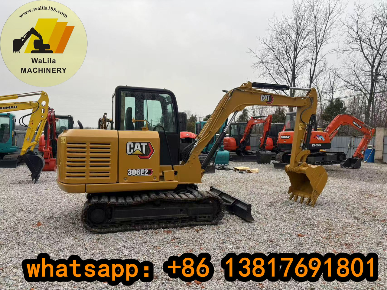 CATERPILLAR CAT306E2 - Mini excavator: picture 1 CATERPILLAR CAT306E2 - Mini excavator: picture 1