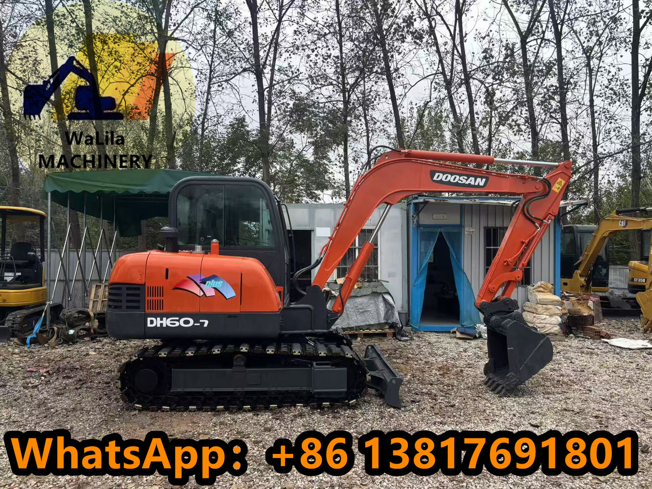 DOOSAN DH60-7 - Mini excavator: picture 1 DOOSAN DH60-7 - Mini excavator: picture 1