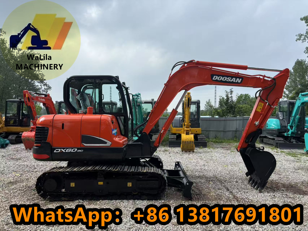 DOOSAN DX60-9 - Mini excavator: picture 1 DOOSAN DX60-9 - Mini excavator: picture 1