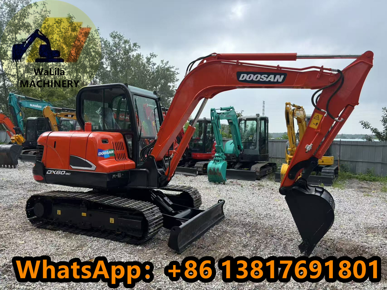DOOSAN DX60-9 - Mini excavator: picture 5 DOOSAN DX60-9 - Mini excavator: picture 5