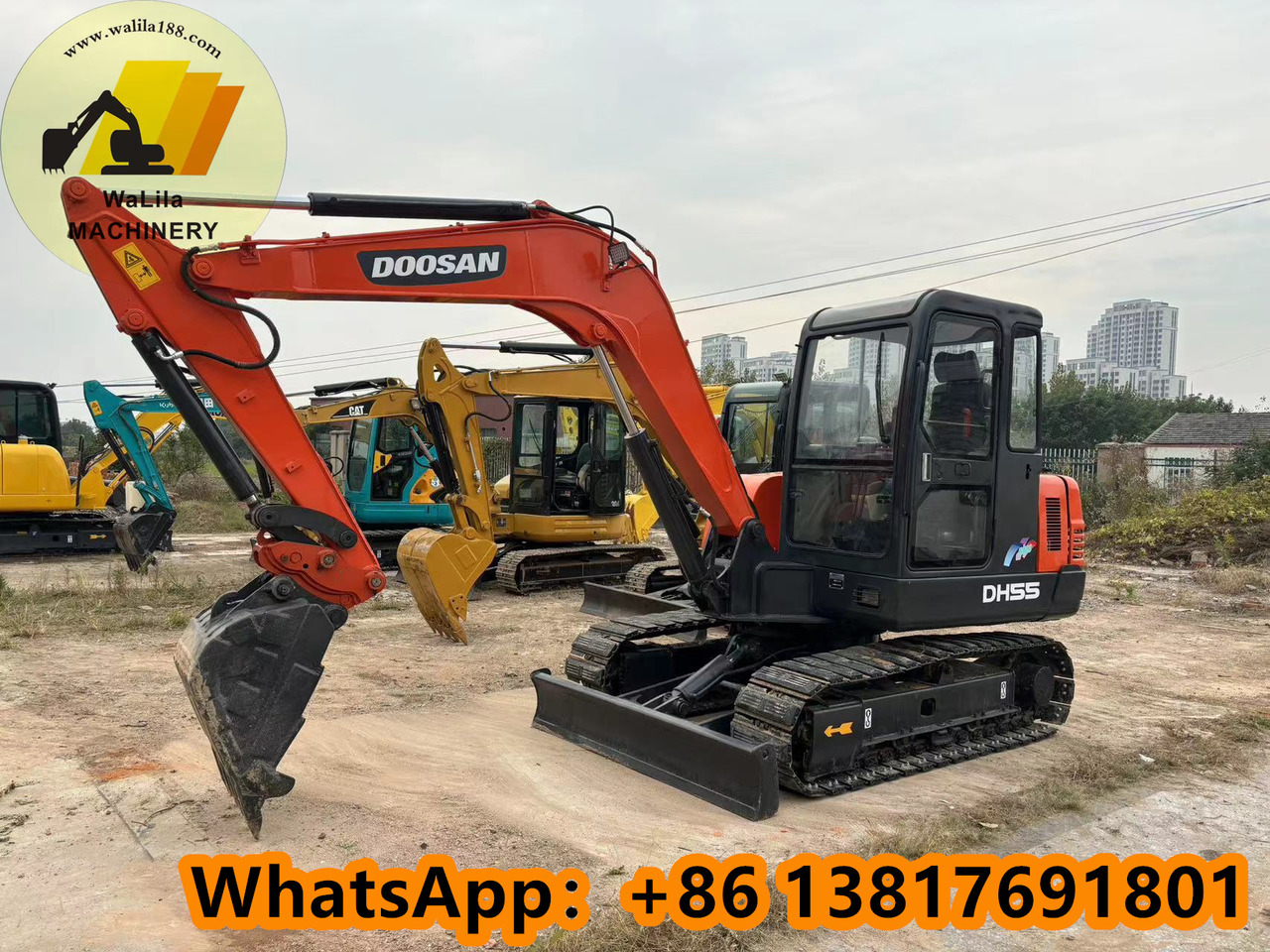 Doosan DH 55-7 DH55 - Mini excavator: picture 1 Doosan DH 55-7 DH55 - Mini excavator: picture 1