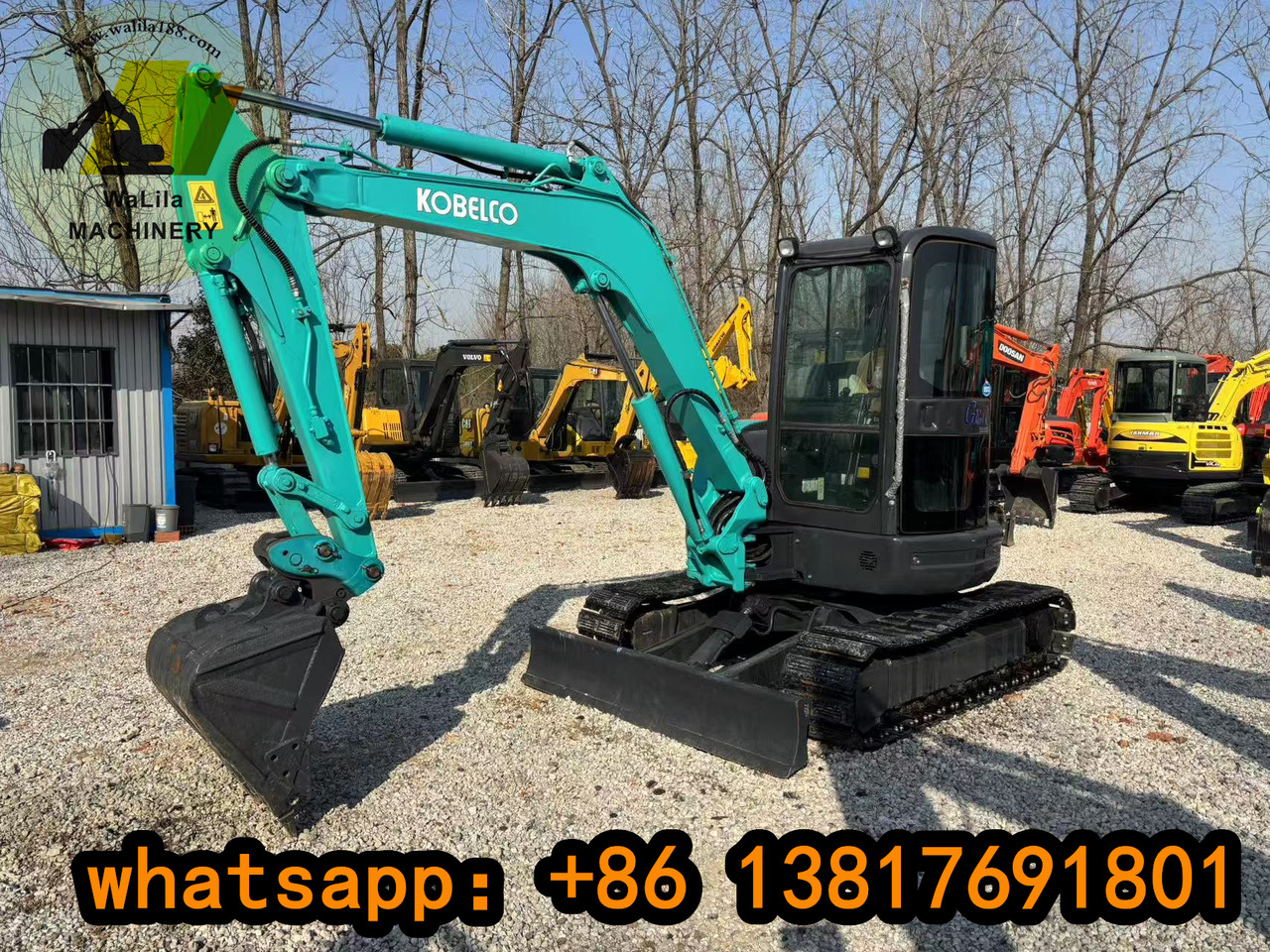 KOBELCO SK55 - Mini excavator: picture 4 KOBELCO SK55 - Mini excavator: picture 4