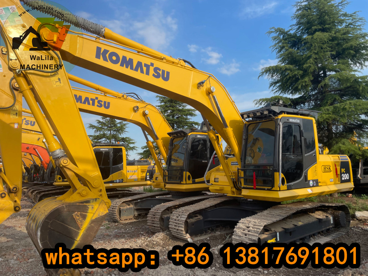 KOMATSU PC200-8 - Crawler excavator: picture 2 KOMATSU PC200-8 - Crawler excavator: picture 2