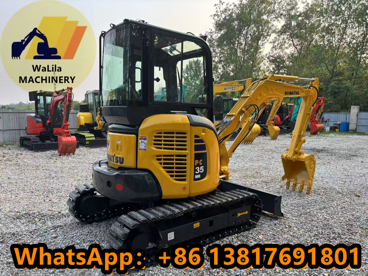 KOMATSU PC35MR-3 - Mini excavator: picture 2 KOMATSU PC35MR-3 - Mini excavator: picture 2