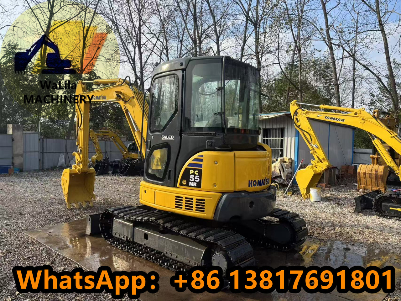 KOMATSU PC55MR-3 - Mini excavator: picture 1 KOMATSU PC55MR-3 - Mini excavator: picture 1