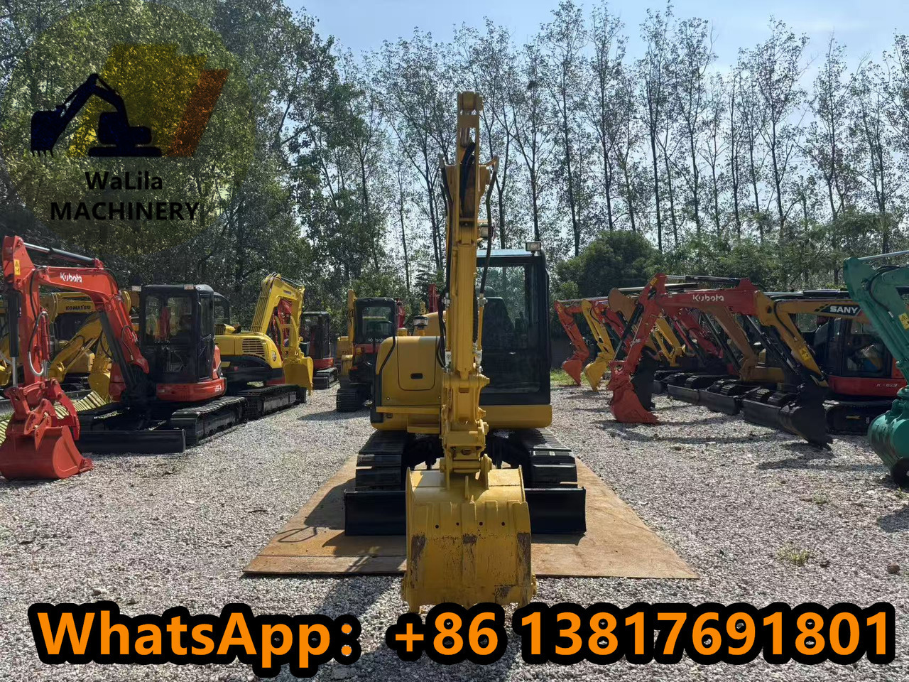 KOMATSU PC56-7 - Mini excavator: picture 4 KOMATSU PC56-7 - Mini excavator: picture 4