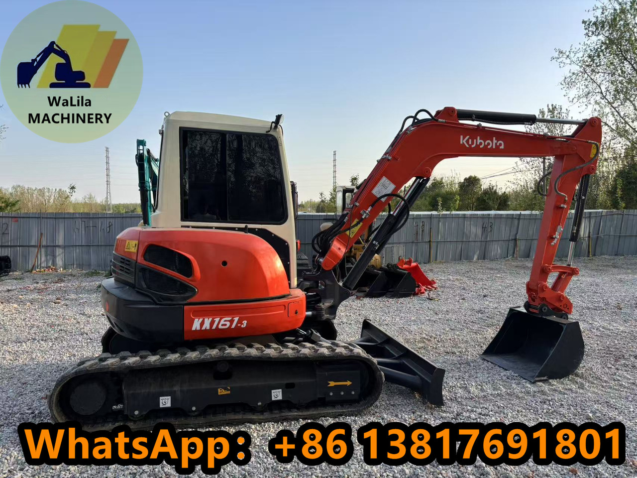 KUBOTA Kx161 - Mini excavator: picture 1 KUBOTA Kx161 - Mini excavator: picture 1
