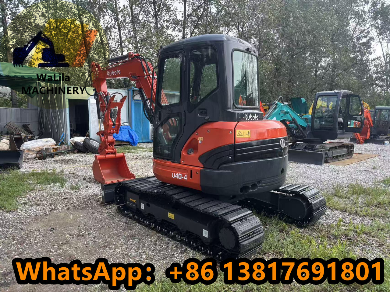 KUBOTA u40-5 - Mini excavator: picture 4 KUBOTA u40-5 - Mini excavator: picture 4