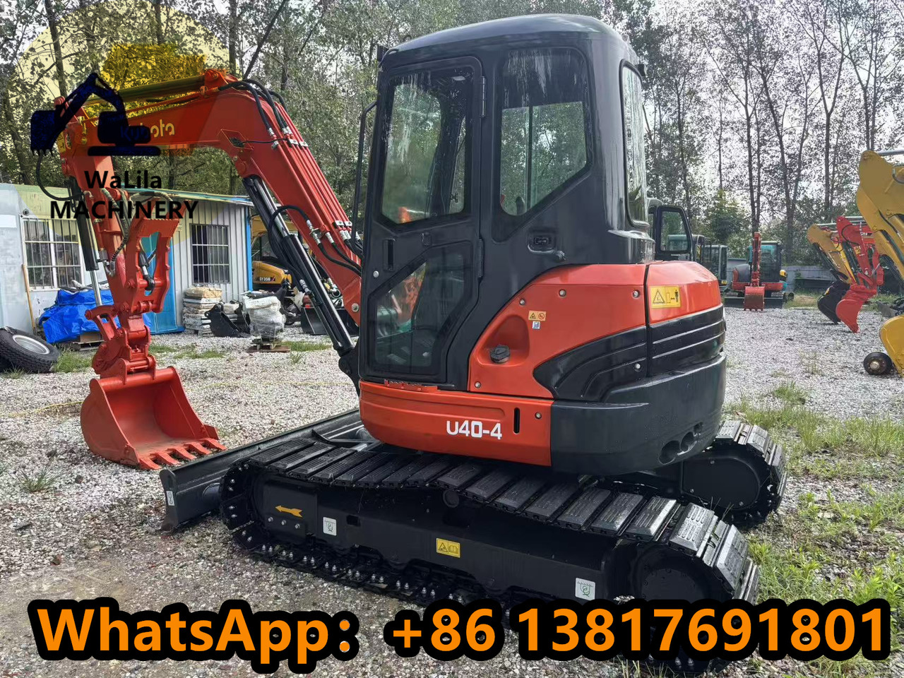 KUBOTA u40-5 - Mini excavator: picture 3 KUBOTA u40-5 - Mini excavator: picture 3
