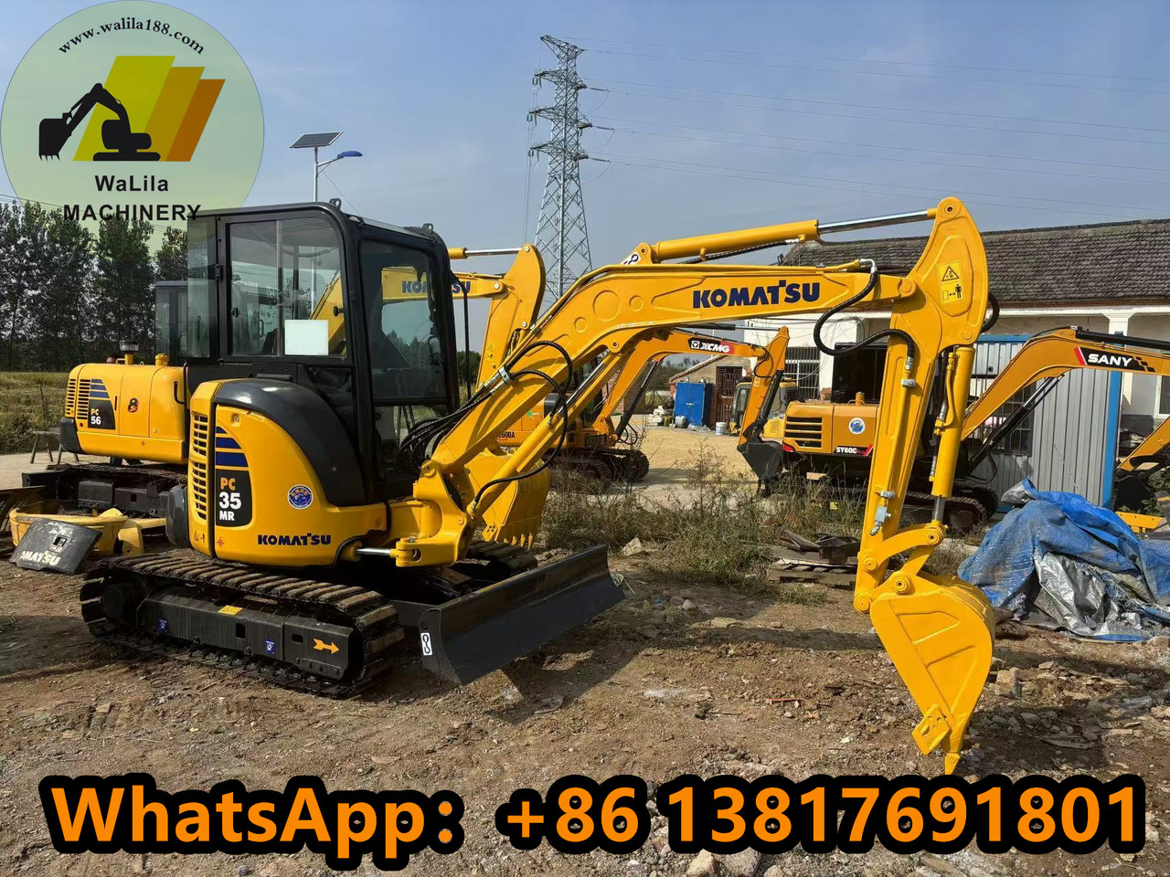Komatsu PC 35 MR-3 Komatsu Pc30-35-40-50-55 (good) - Mini excavator: picture 3 Komatsu PC 35 MR-3 Komatsu Pc30-35-40-50-55 (good) - Mini excavator: picture 3