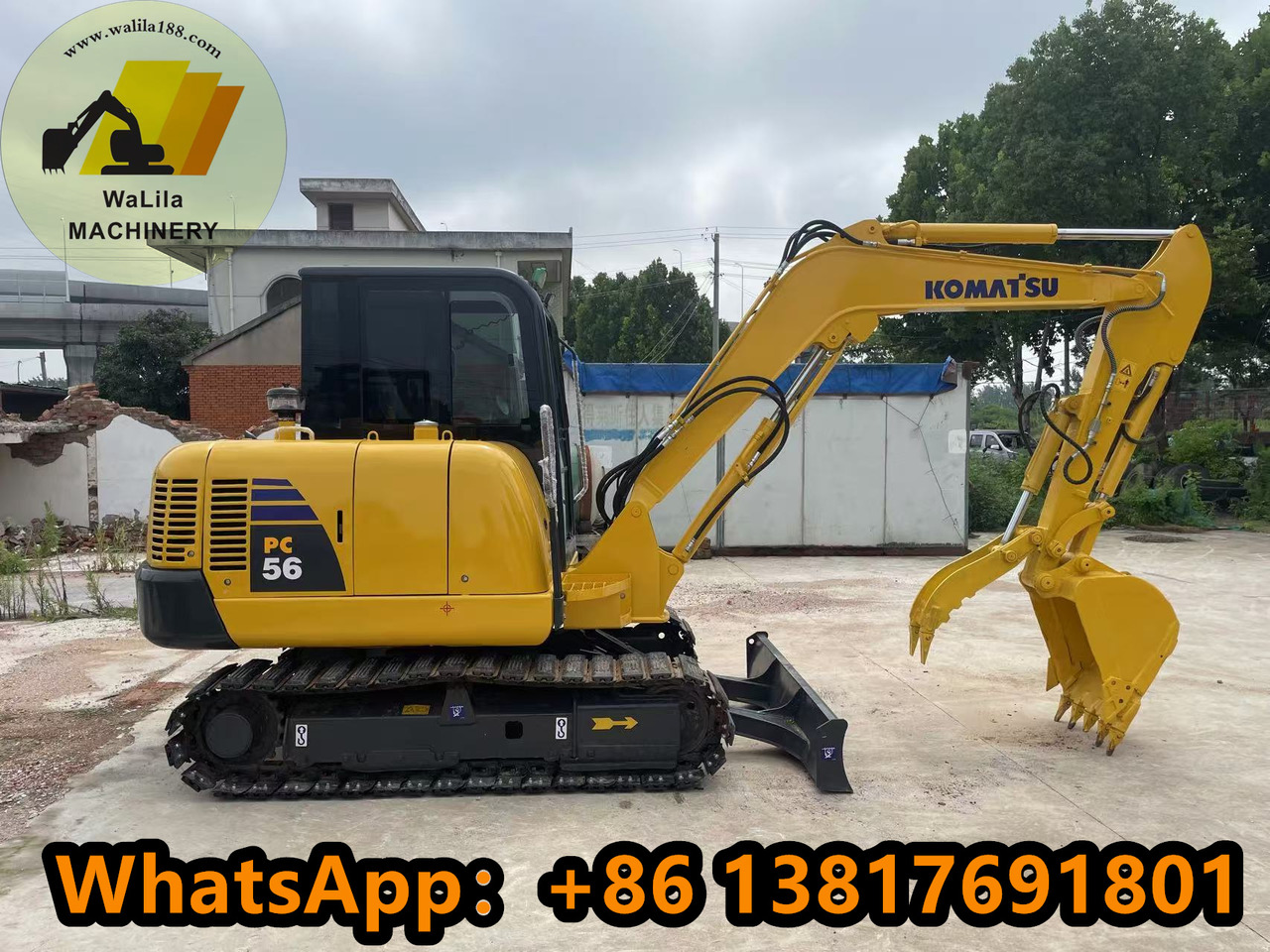 Komatsu PC 56-7 PC56-7 - Mini excavator: picture 1 Komatsu PC 56-7 PC56-7 - Mini excavator: picture 1