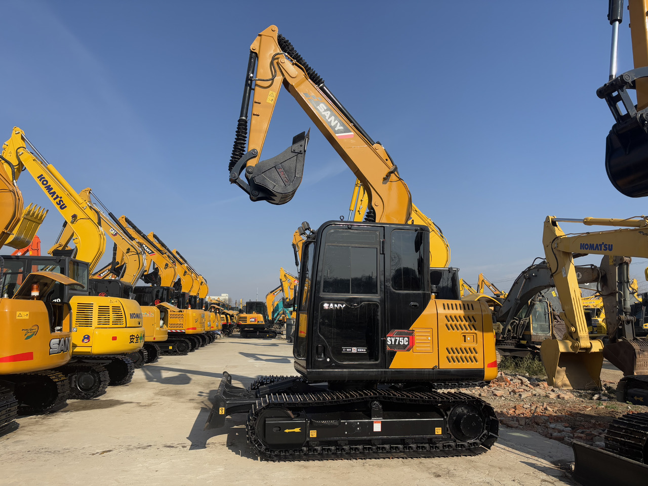 SANY SAY75 - Mini excavator: picture 1 SANY SAY75 - Mini excavator: picture 1