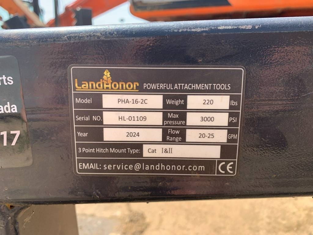 Landhonor PHA-16-2C - Attachment for Construction machinery: picture 3 Landhonor PHA-16-2C - Attachment for Construction machinery: picture 3