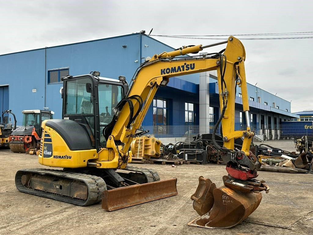Komatsu PC 45 MR + RototiltRT20B - Mini excavator: picture 4 Komatsu PC 45 MR + RototiltRT20B - Mini excavator: picture 4