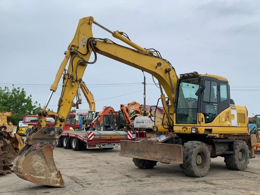 Komatsu PW 140-7 - Wheel excavator: picture 1 Komatsu PW 140-7 - Wheel excavator: picture 1