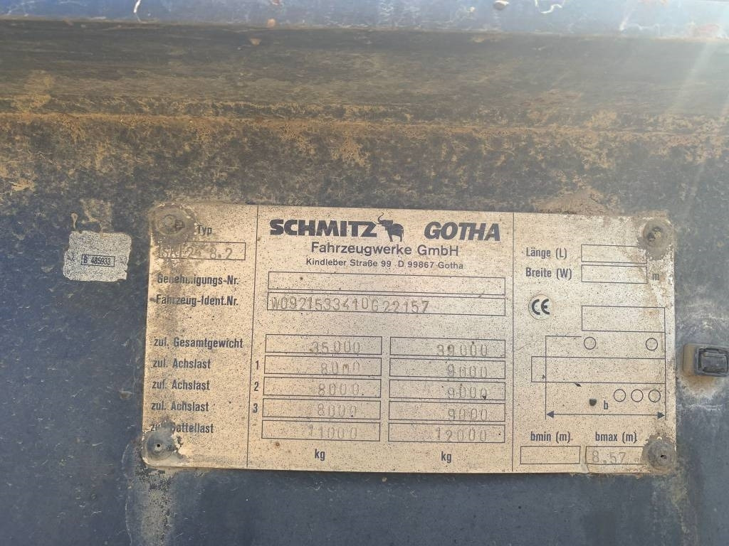 Tipper trailer Schmitz SKI 24: picture 8