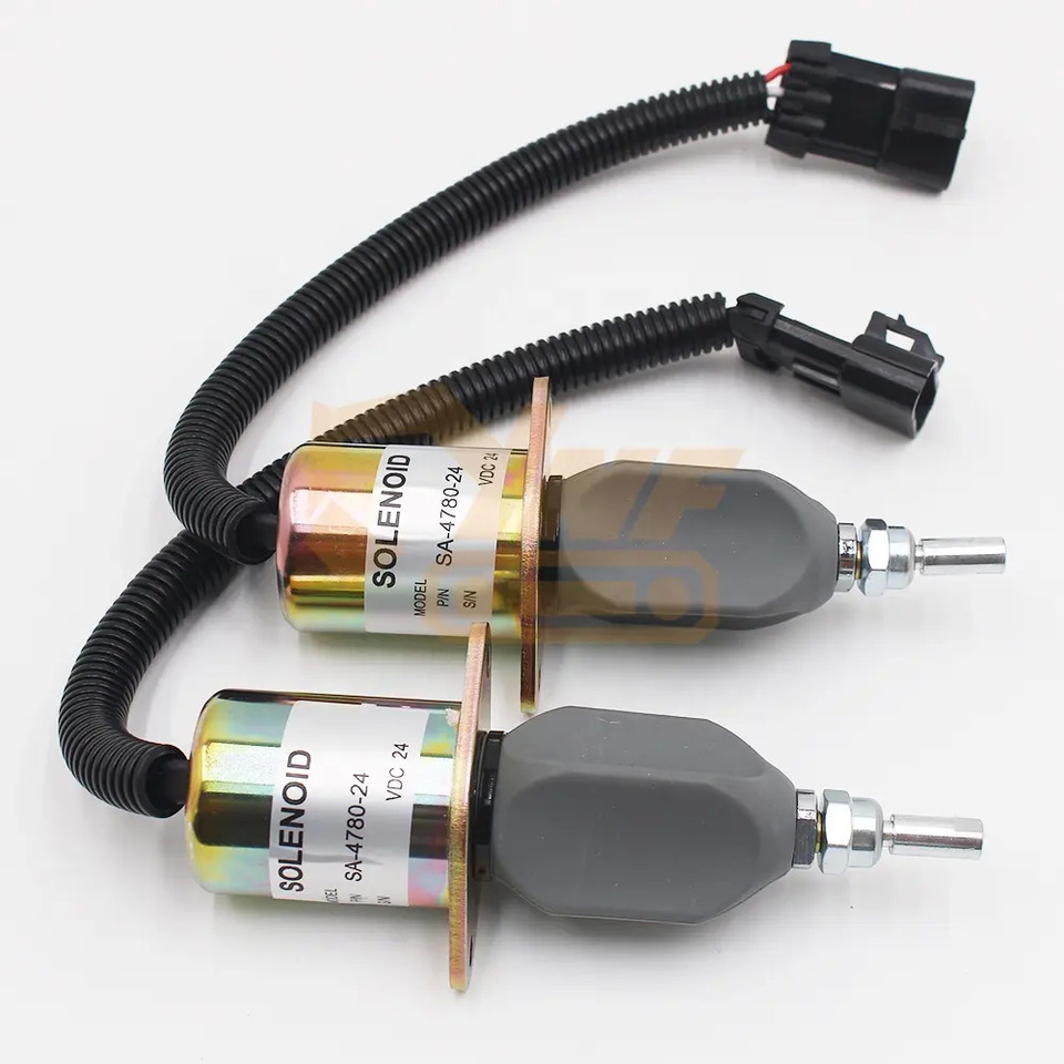 Engine Fuel Stop Solenoid 99453479 for New Holland EX215 excavator parts 24V flameout shut off solenoid valve - Electrical system: picture 2 Engine Fuel Stop Solenoid 99453479 for New Holland EX215 excavator parts 24V flameout shut off solenoid valve - Electrical system: picture 2