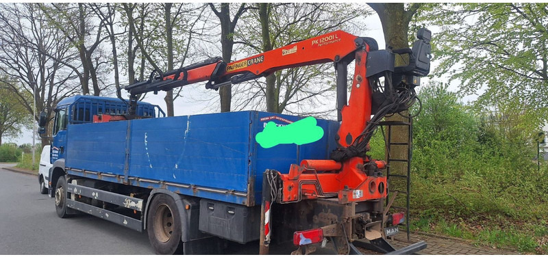 MAN 18.310 Pritsche mit Kran - Dropside/ Flatbed truck, Crane truck: picture 3 MAN 18.310 Pritsche mit Kran - Dropside/ Flatbed truck, Crane truck: picture 3