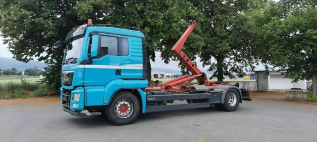 MAN TGS 18.440 Abroller mit Funk +Kran vor - Hook lift truck, Crane truck: picture 5 MAN TGS 18.440 Abroller mit Funk +Kran vor - Hook lift truck, Crane truck: picture 5