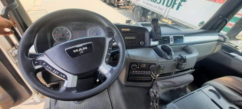 Dropside/ Flatbed truck, Crane truck MAN TGS 26.400 Kipper Mit Kran/Funk: picture 7