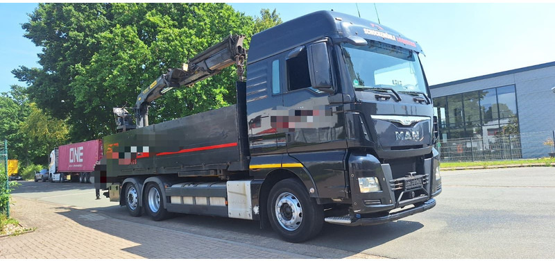 MAN TGX 26.440L 6x2 Pritsche mit Kran Palfinge - Dropside/ Flatbed truck, Crane truck: picture 4 MAN TGX 26.440L 6x2 Pritsche mit Kran Palfinge - Dropside/ Flatbed truck, Crane truck: picture 4