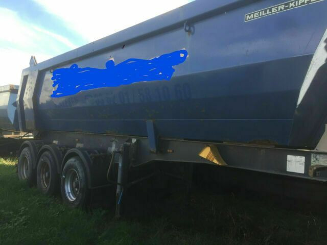 Meiller Kipper 26 Kubik - Tipper semi-trailer: picture 1 Meiller Kipper 26 Kubik - Tipper semi-trailer: picture 1
