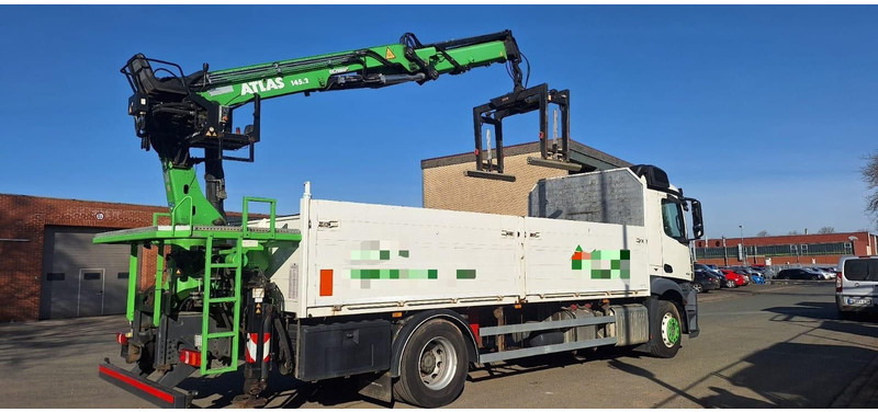 Mercedes-Benz 1835 Antos 4x2 Klima 1-Hand - Dropside/ Flatbed truck, Crane truck: picture 3 Mercedes-Benz 1835 Antos 4x2 Klima 1-Hand - Dropside/ Flatbed truck, Crane truck: picture 3