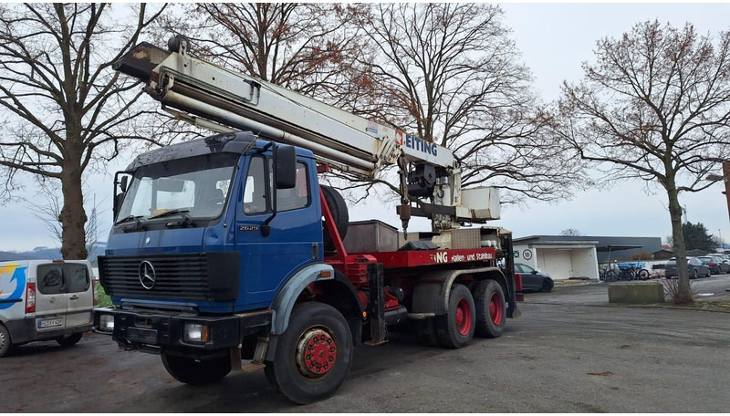Mercedes-Benz 2629 AK Motorwagen mit Kran Dachdeckerkran6x6 - Crane truck: picture 2 Mercedes-Benz 2629 AK Motorwagen mit Kran Dachdeckerkran6x6 - Crane truck: picture 2