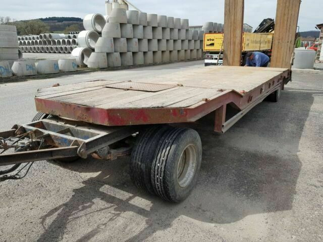 Müller-Mitteltal Tieflader - Low loader trailer: picture 1 Müller-Mitteltal Tieflader - Low loader trailer: picture 1