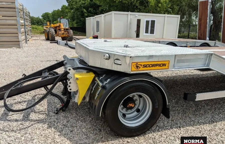 Scorpion 3 osie obrotnica - Low loader trailer: picture 3 Scorpion 3 osie obrotnica - Low loader trailer: picture 3