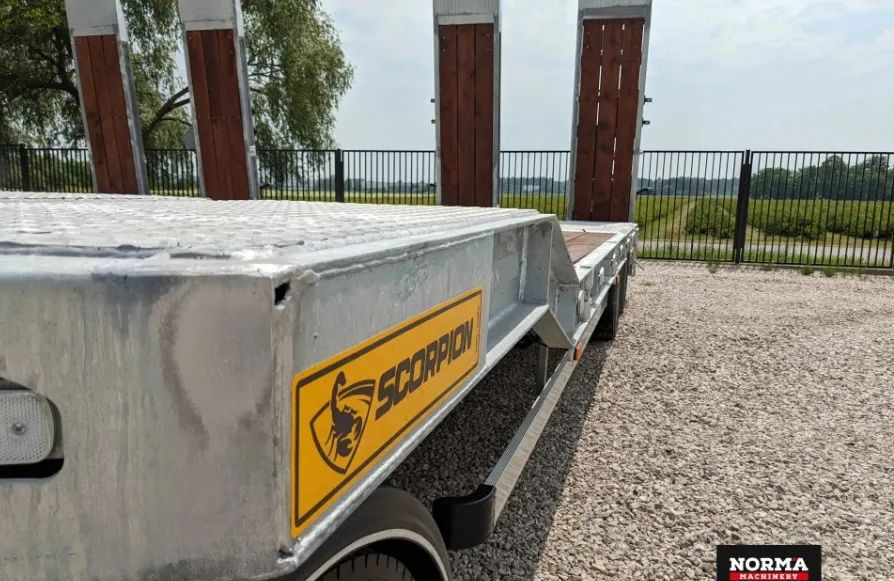 Scorpion 3 osie obrotnica - Low loader trailer: picture 5 Scorpion 3 osie obrotnica - Low loader trailer: picture 5