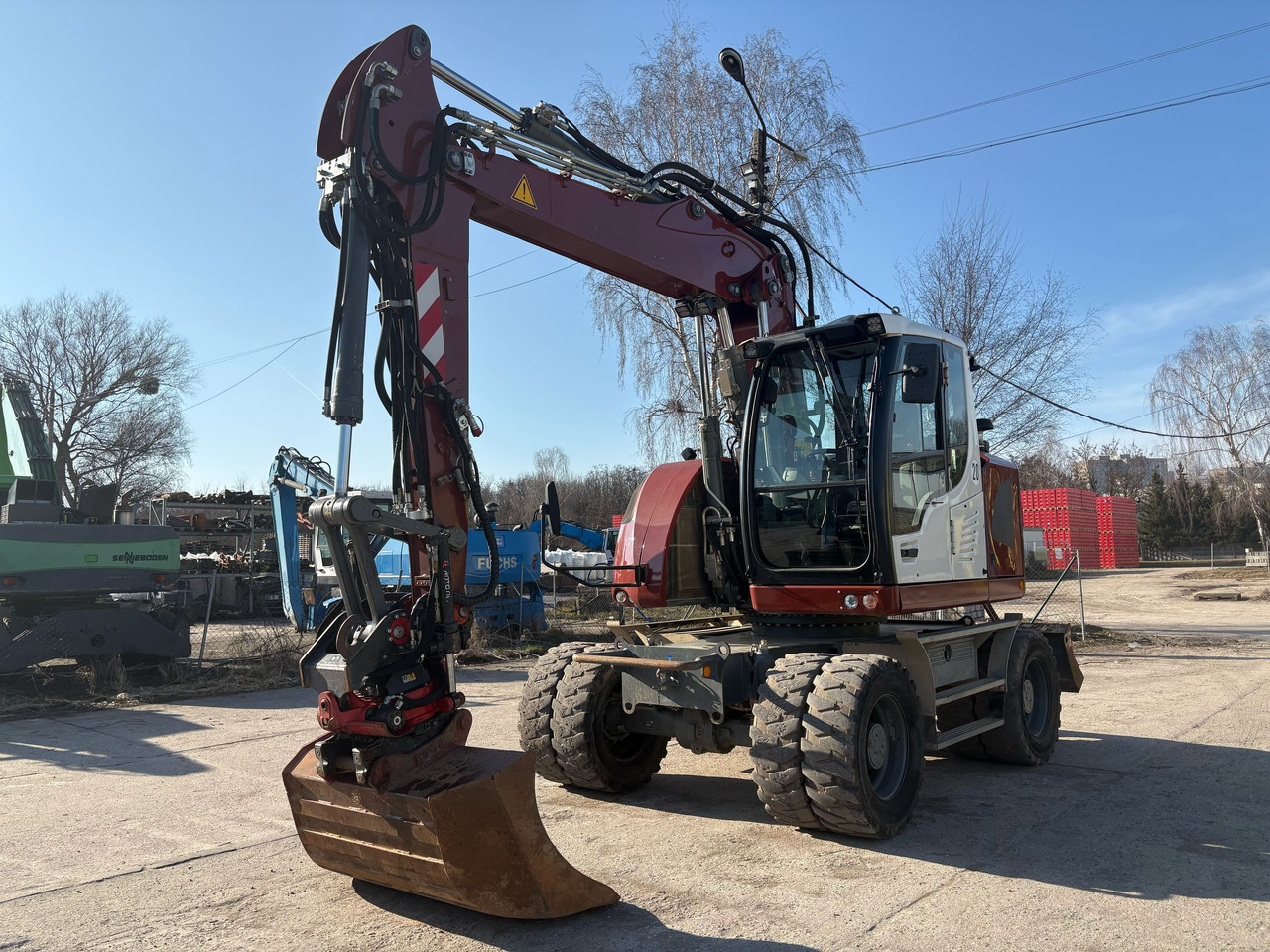 Liebherr A 914 Compact Rototilt R4 - Wheel excavator: picture 5 Liebherr A 914 Compact Rototilt R4 - Wheel excavator: picture 5
