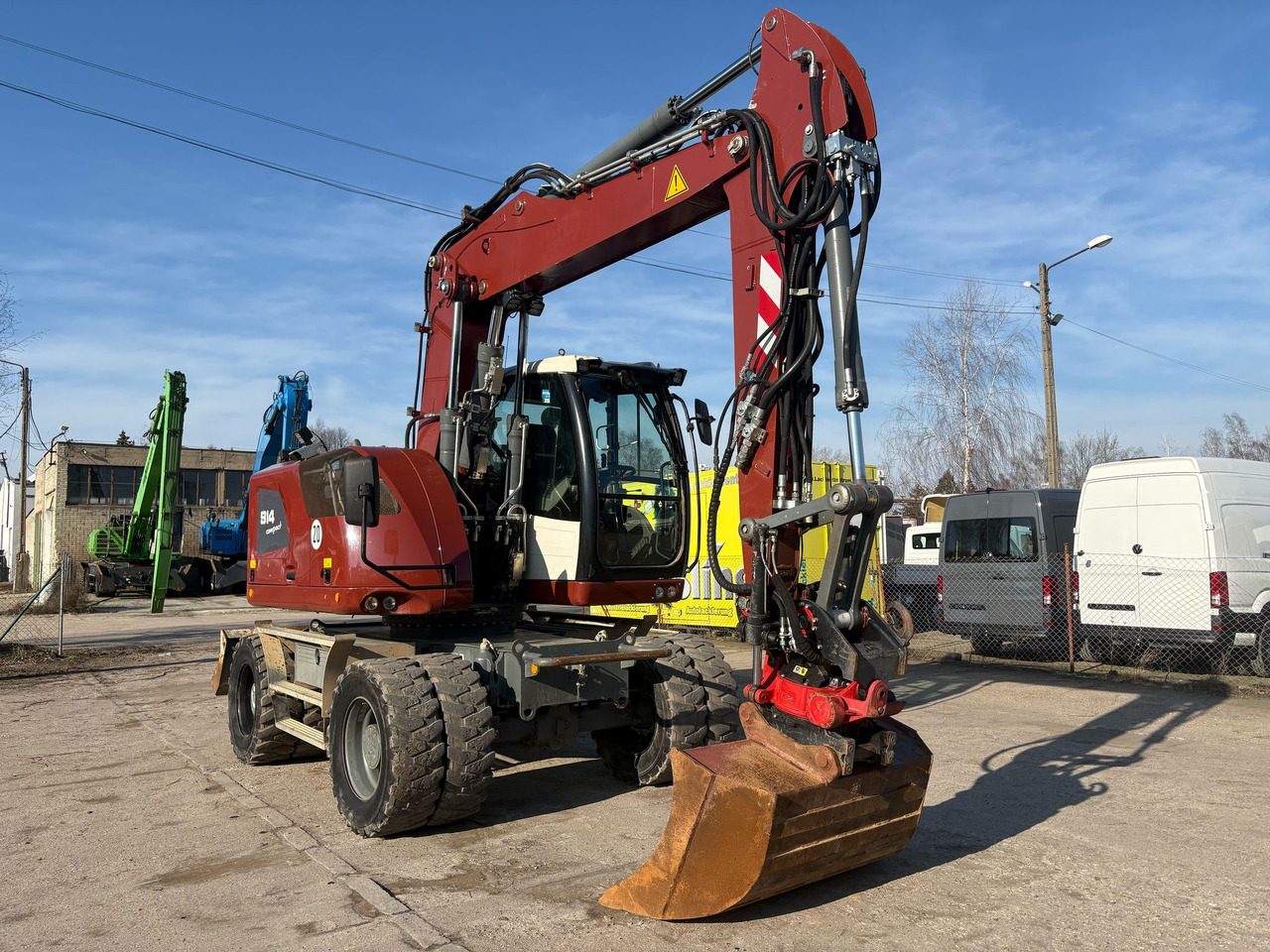 Liebherr A 914 Compact Rototilt R4 - Wheel excavator: picture 4 Liebherr A 914 Compact Rototilt R4 - Wheel excavator: picture 4