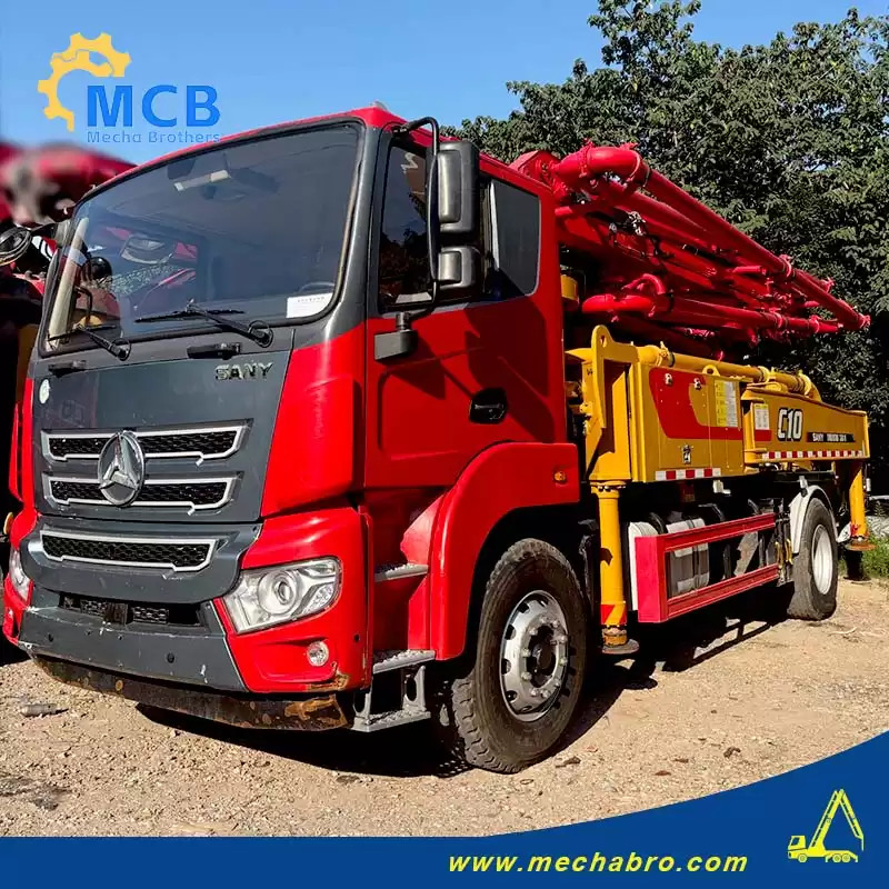 SANY SYM5210THBF - Concrete pump truck: picture 3 SANY SYM5210THBF - Concrete pump truck: picture 3