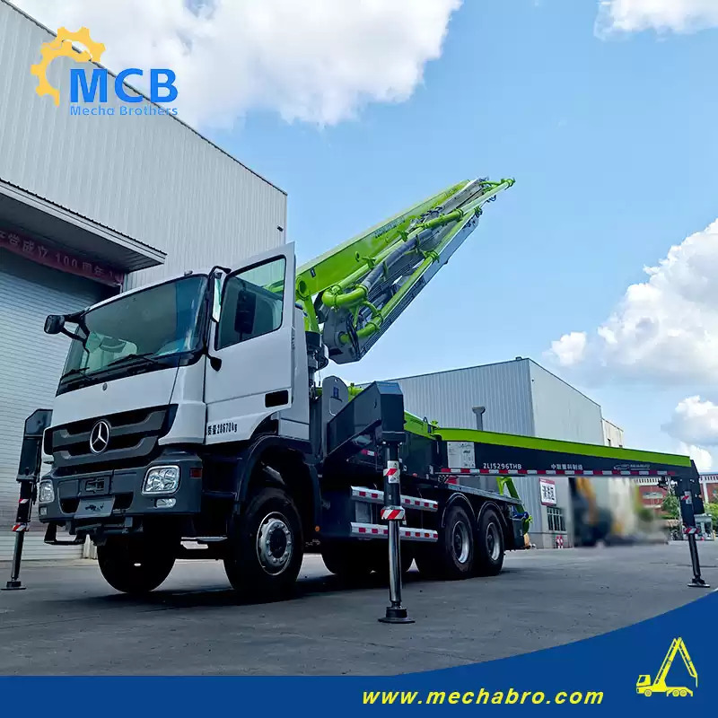 ZOOMLION ZLJ5296THB - Concrete pump truck: picture 3 ZOOMLION ZLJ5296THB - Concrete pump truck: picture 3
