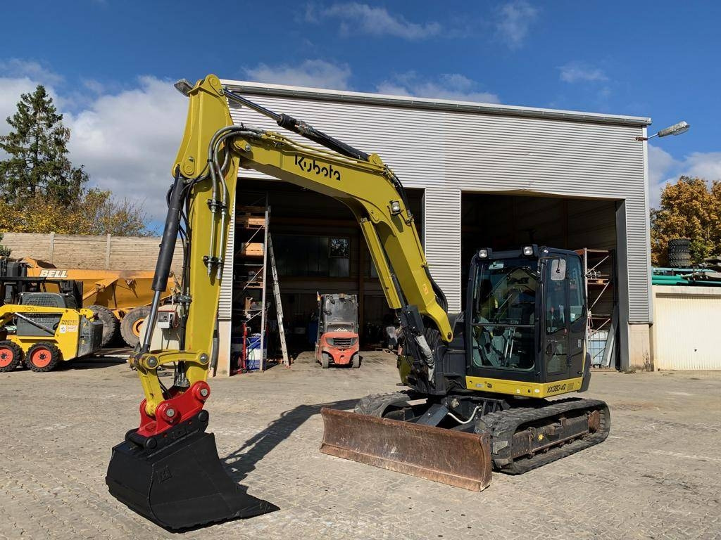 Kubota KX080-4@ - Mini excavator: picture 1 Kubota KX080-4@ - Mini excavator: picture 1