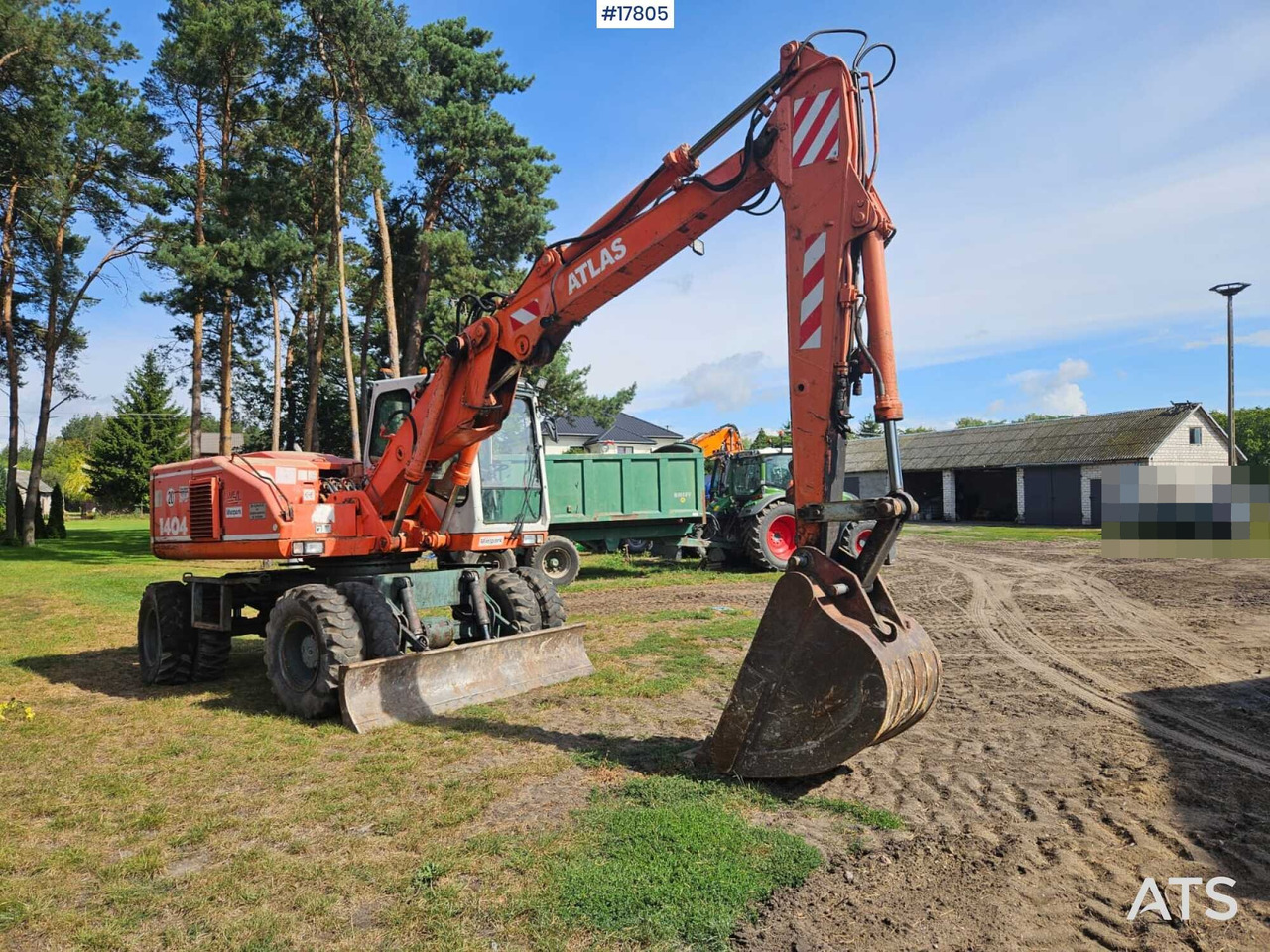 1995 Atlas 1404 - Wheel excavator: picture 2 1995 Atlas 1404 - Wheel excavator: picture 2
