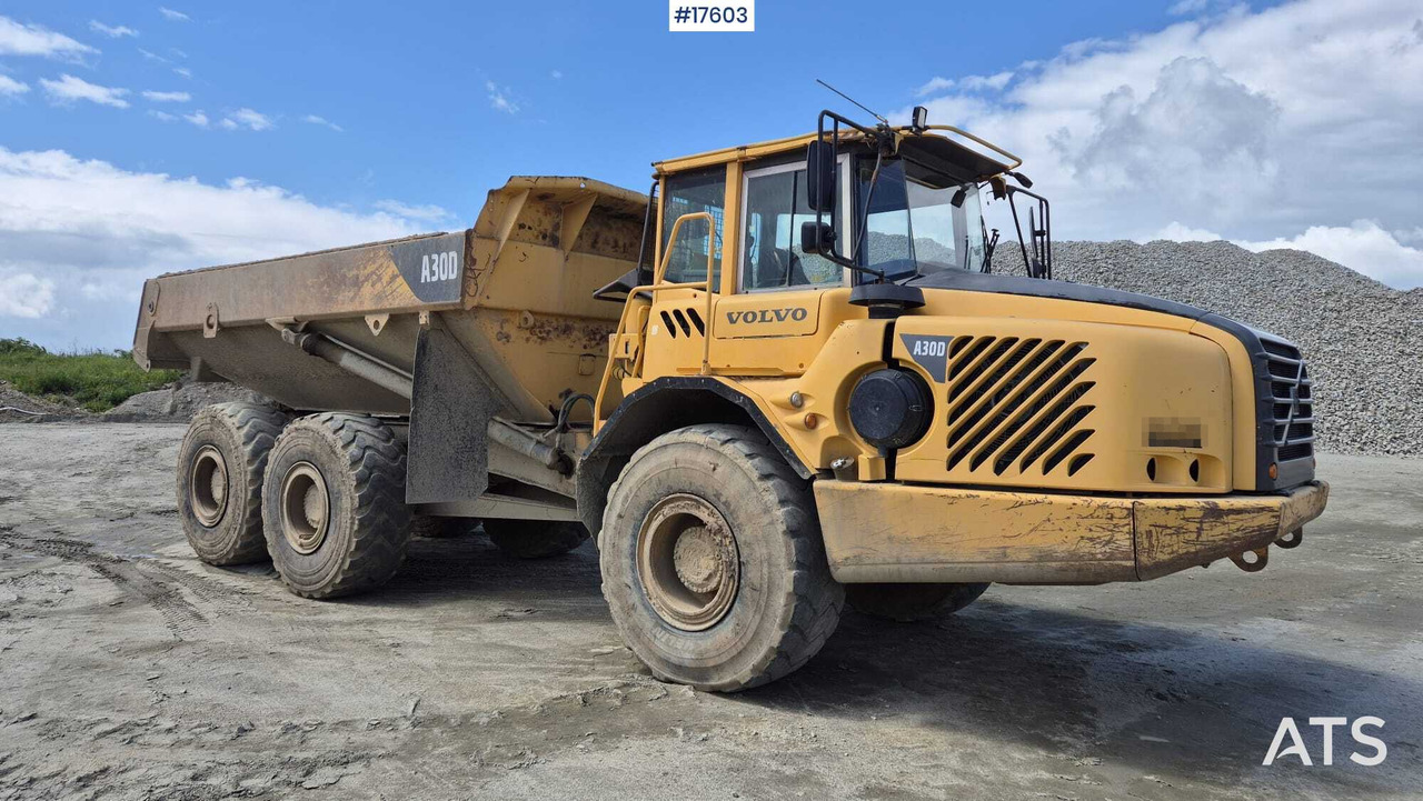 2002 Volvo A30D - Articulated dumper: picture 1 2002 Volvo A30D - Articulated dumper: picture 1