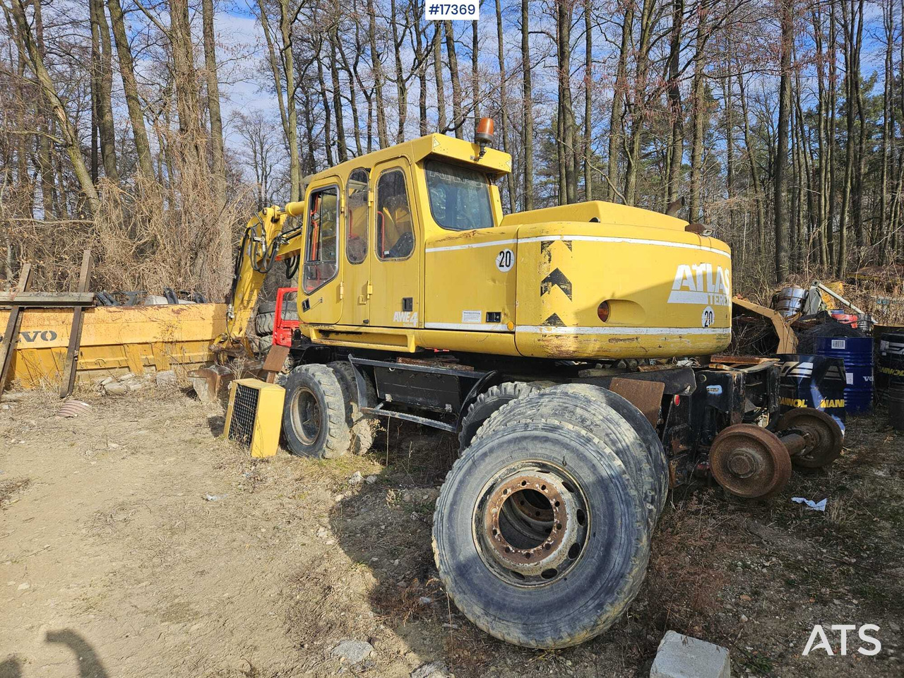 2003 Atlas 1604 ZW - Wheel excavator: picture 5 2003 Atlas 1604 ZW - Wheel excavator: picture 5