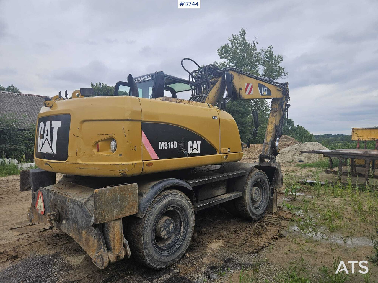 2008 CAT M316D - Wheel excavator: picture 4 2008 CAT M316D - Wheel excavator: picture 4