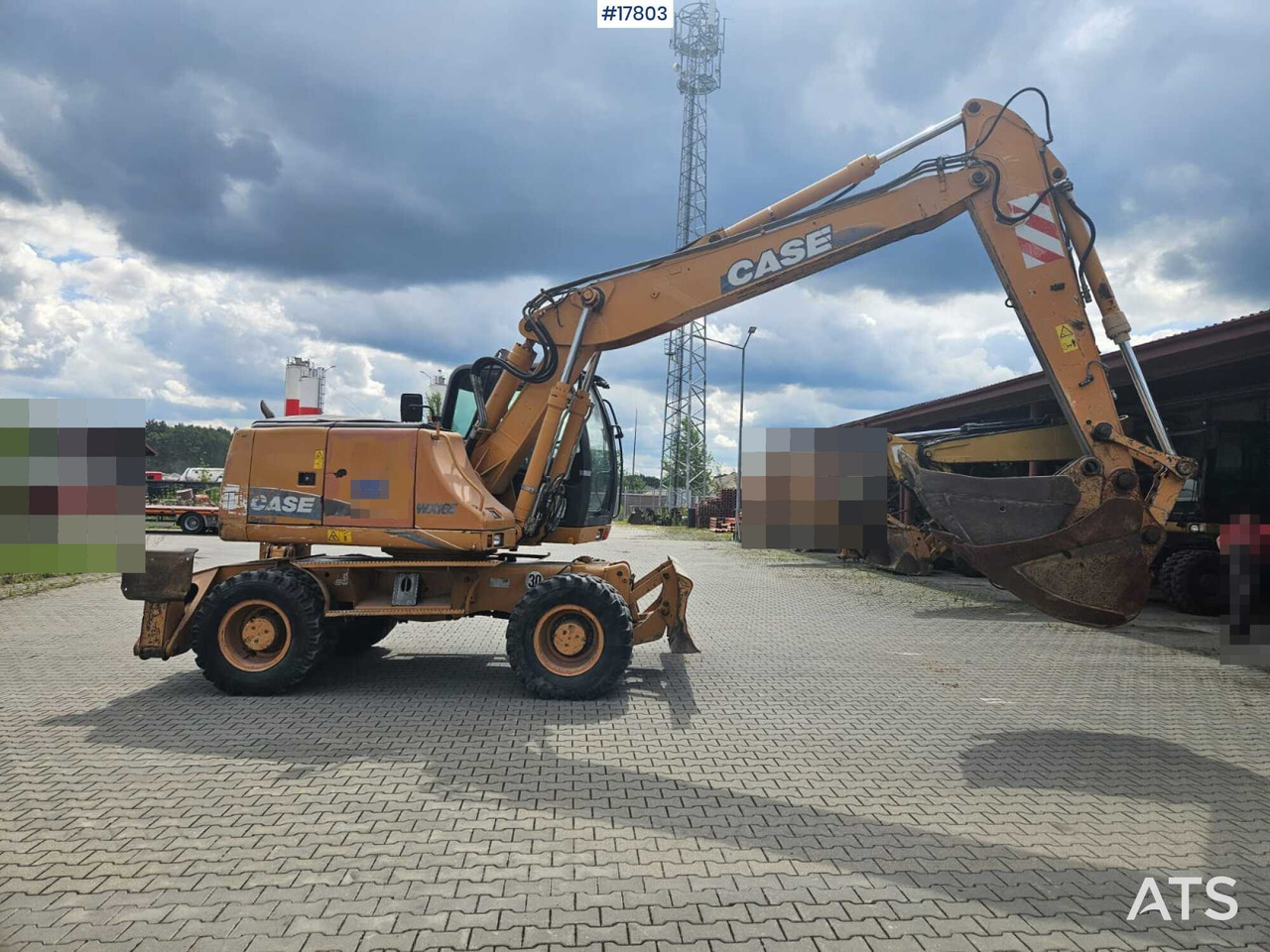 2008 Case  WX 165 - Wheel excavator: picture 1 2008 Case  WX 165 - Wheel excavator: picture 1