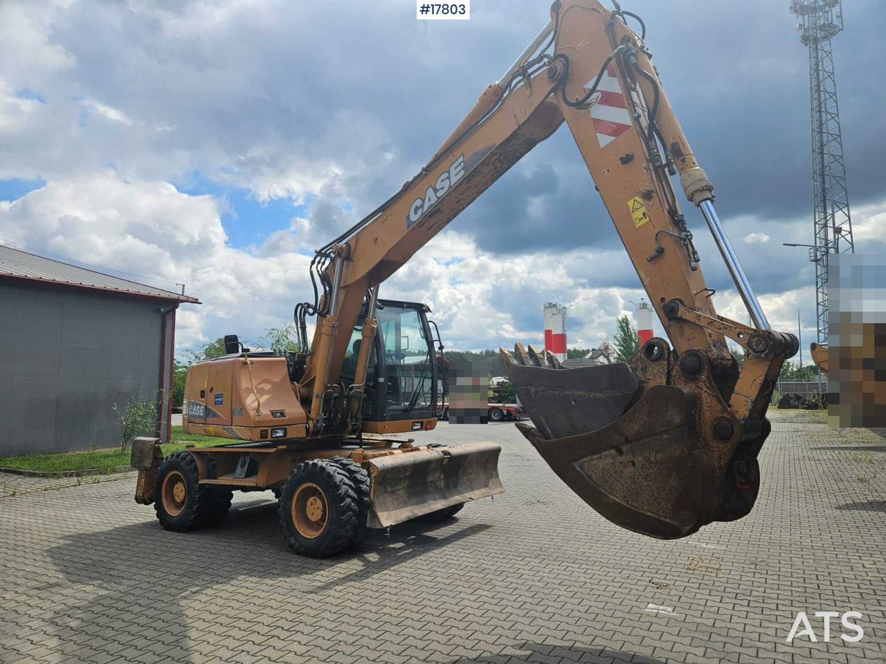 2008 Case  WX 165 - Wheel excavator: picture 2 2008 Case  WX 165 - Wheel excavator: picture 2