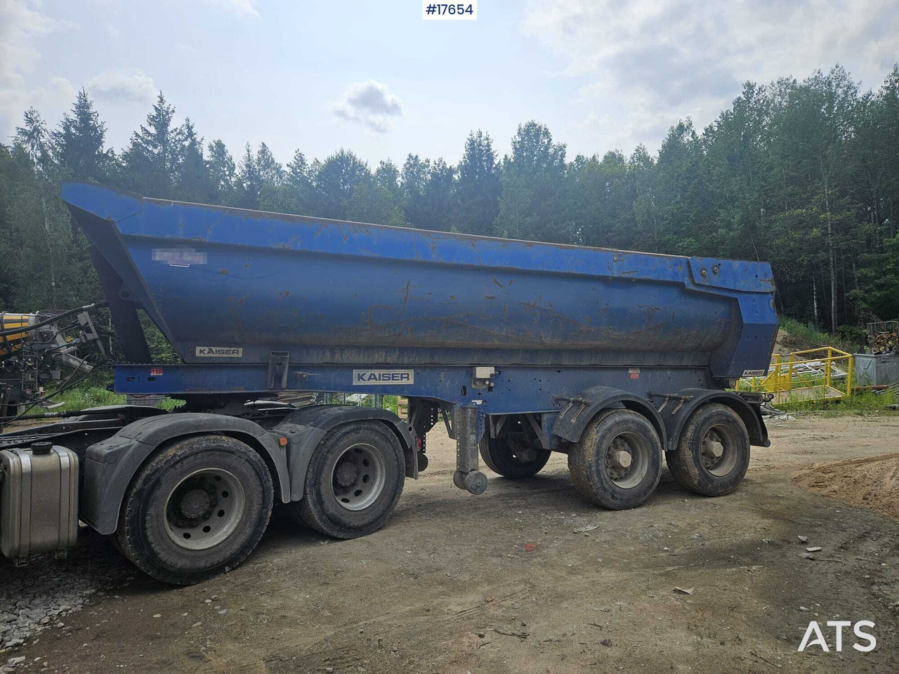 2010 ROBUSTE - KAISER S3302 - Tipper semi-trailer: picture 1 2010 ROBUSTE - KAISER S3302 - Tipper semi-trailer: picture 1