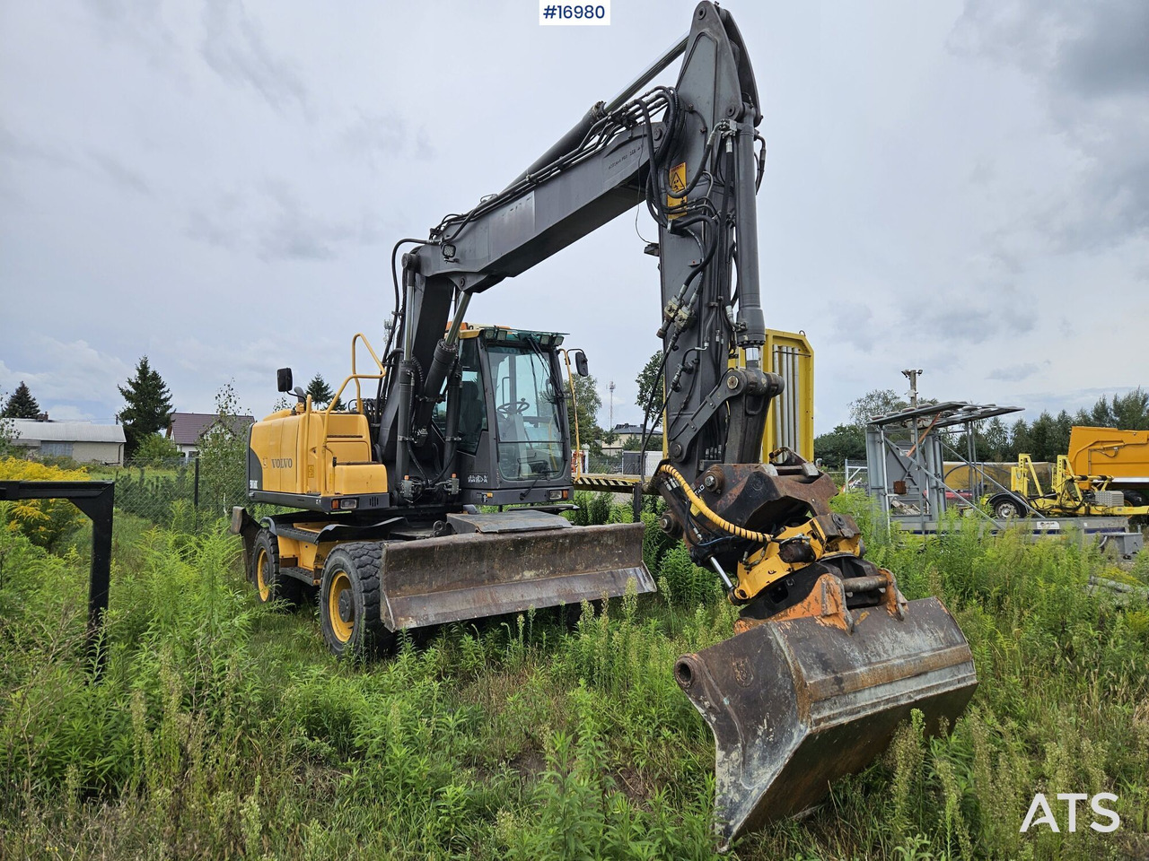 2010 Volvo EW160C z rototilt i łyżką w zestawie - Wheel excavator: picture 1 2010 Volvo EW160C z rototilt i łyżką w zestawie - Wheel excavator: picture 1
