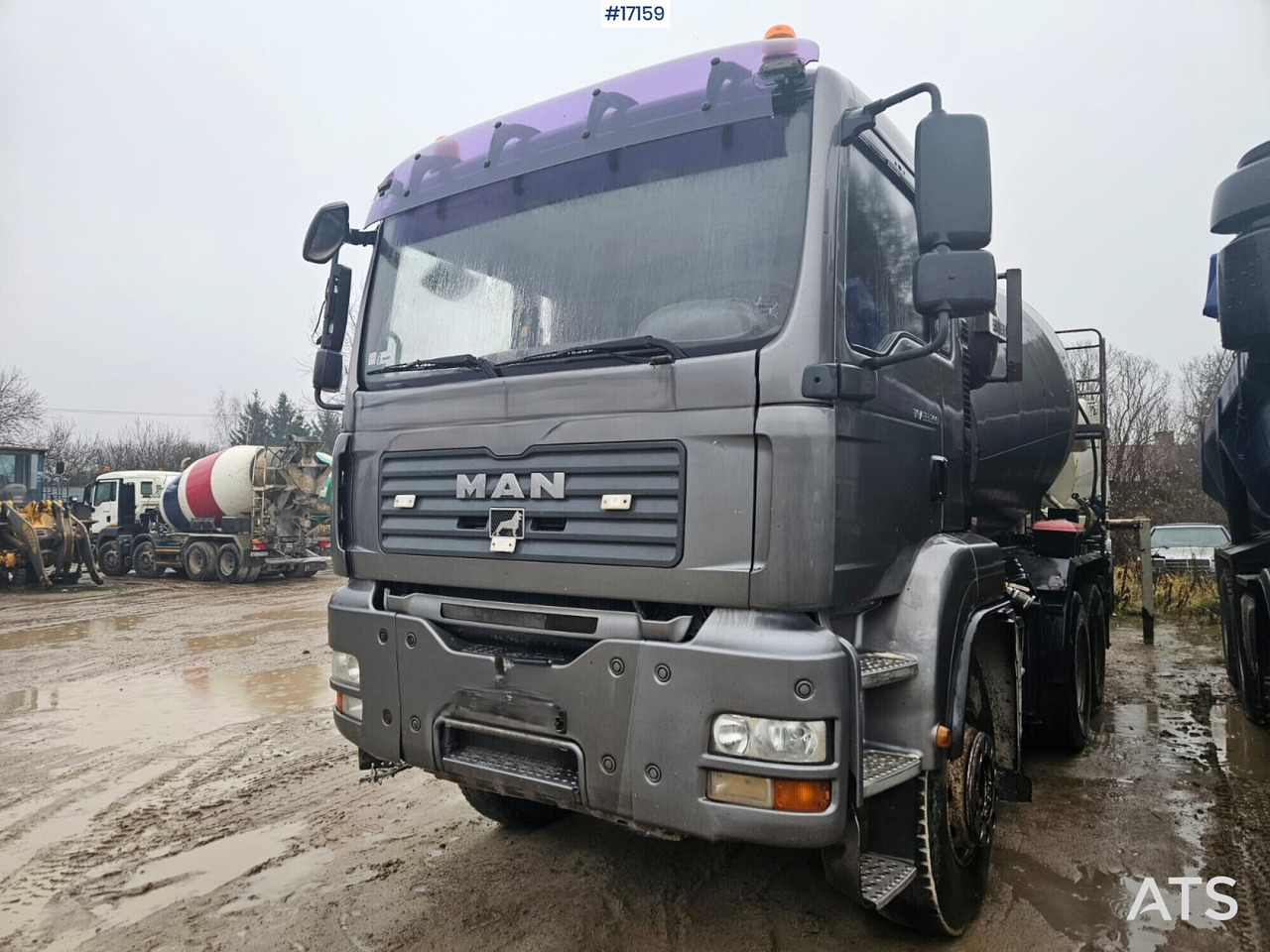 Concrete mixer on MAN TGA 33.390 6x4 chassis (2006) - Concrete mixer truck: picture 4 Concrete mixer on MAN TGA 33.390 6x4 chassis (2006) - Concrete mixer truck: picture 4