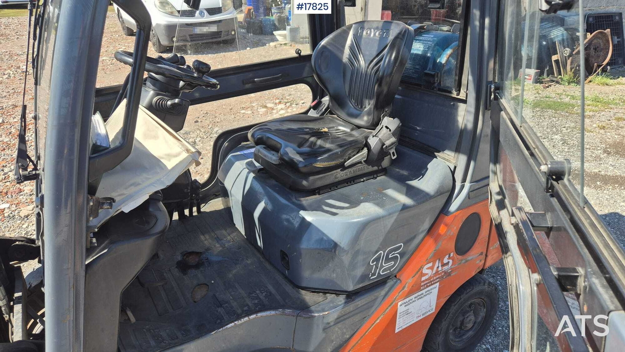 LPG forklift Forklift TOYOTA 02-8FGF15 (2007): picture 9 LPG forklift Forklift TOYOTA 02-8FGF15 (2007): picture 9