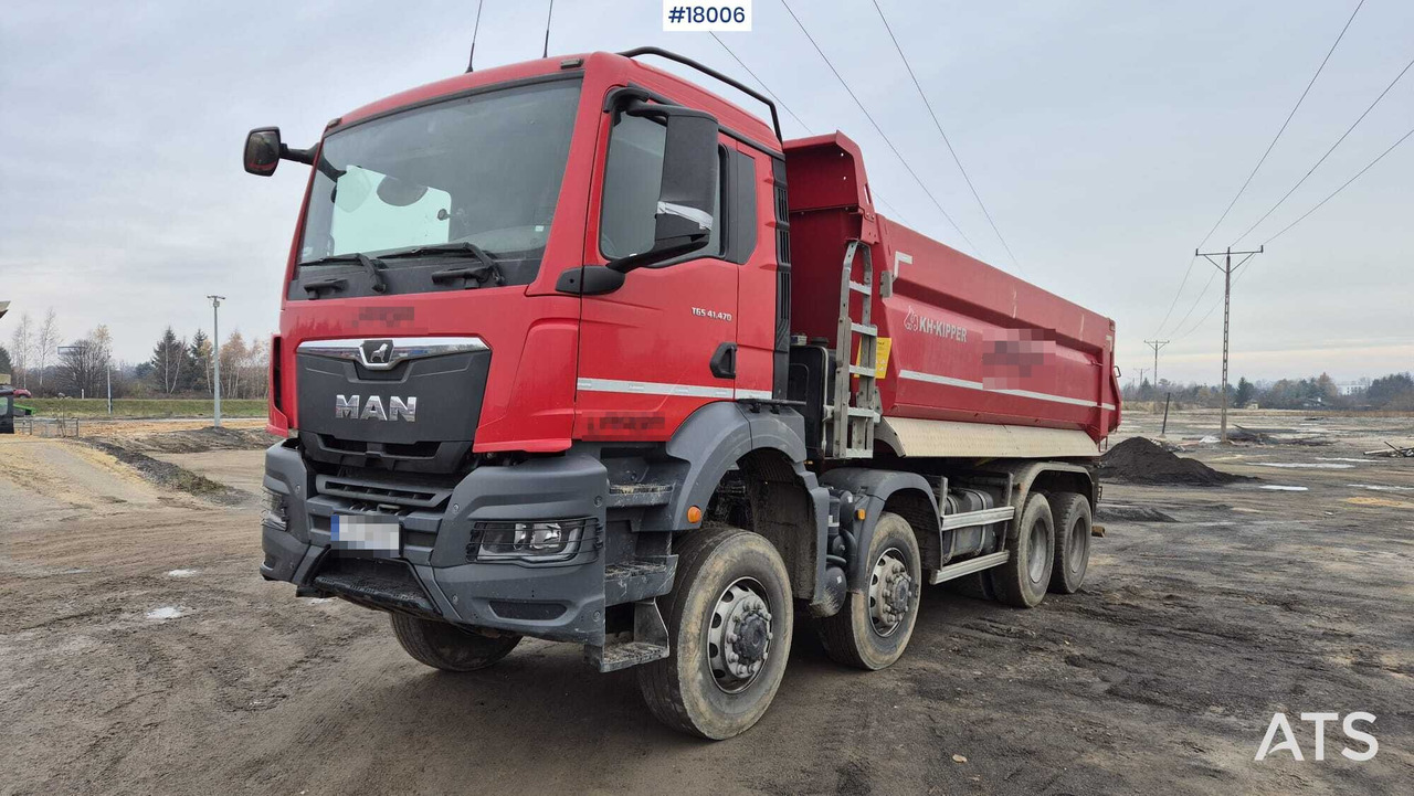 Four-axle tipper MAN TGS 41.470 8x6 (2021) - Tipper: picture 1 Four-axle tipper MAN TGS 41.470 8x6 (2021) - Tipper: picture 1